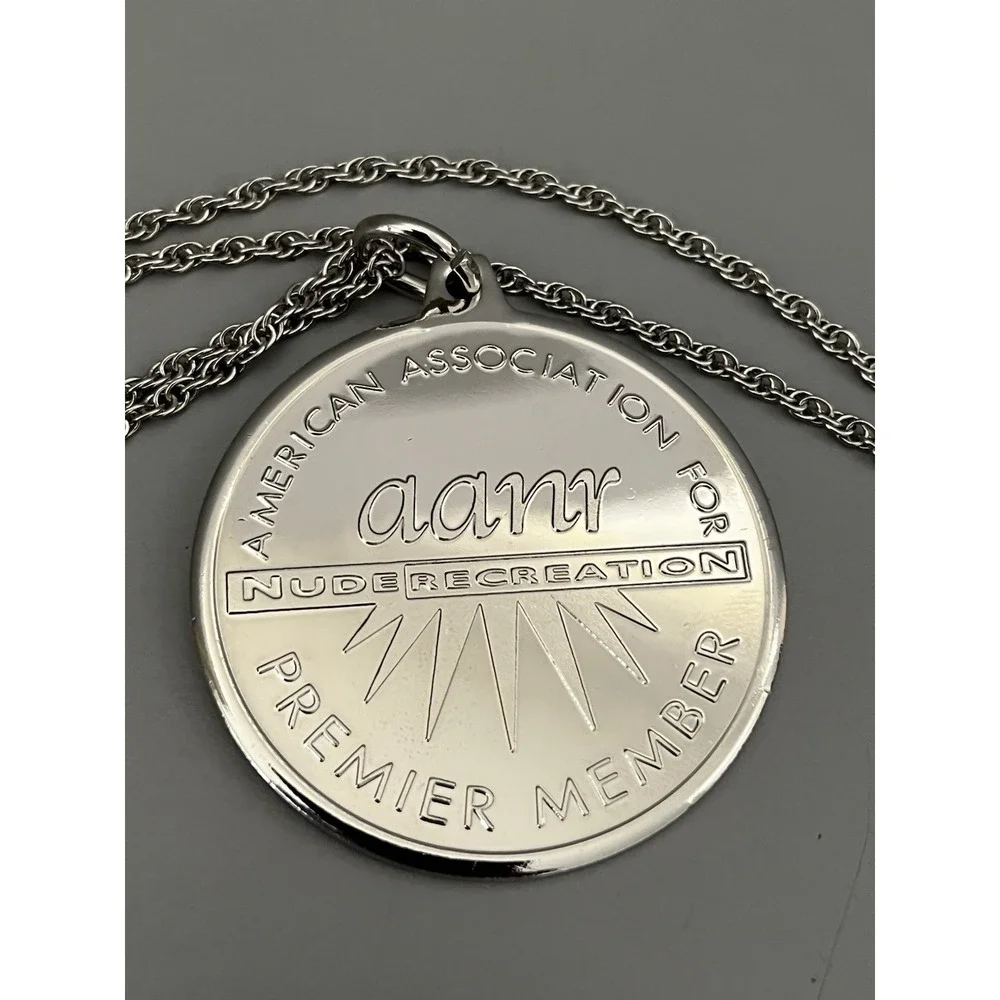 AANR American Association of Nude Recreation Premier Member Medallion- 2
